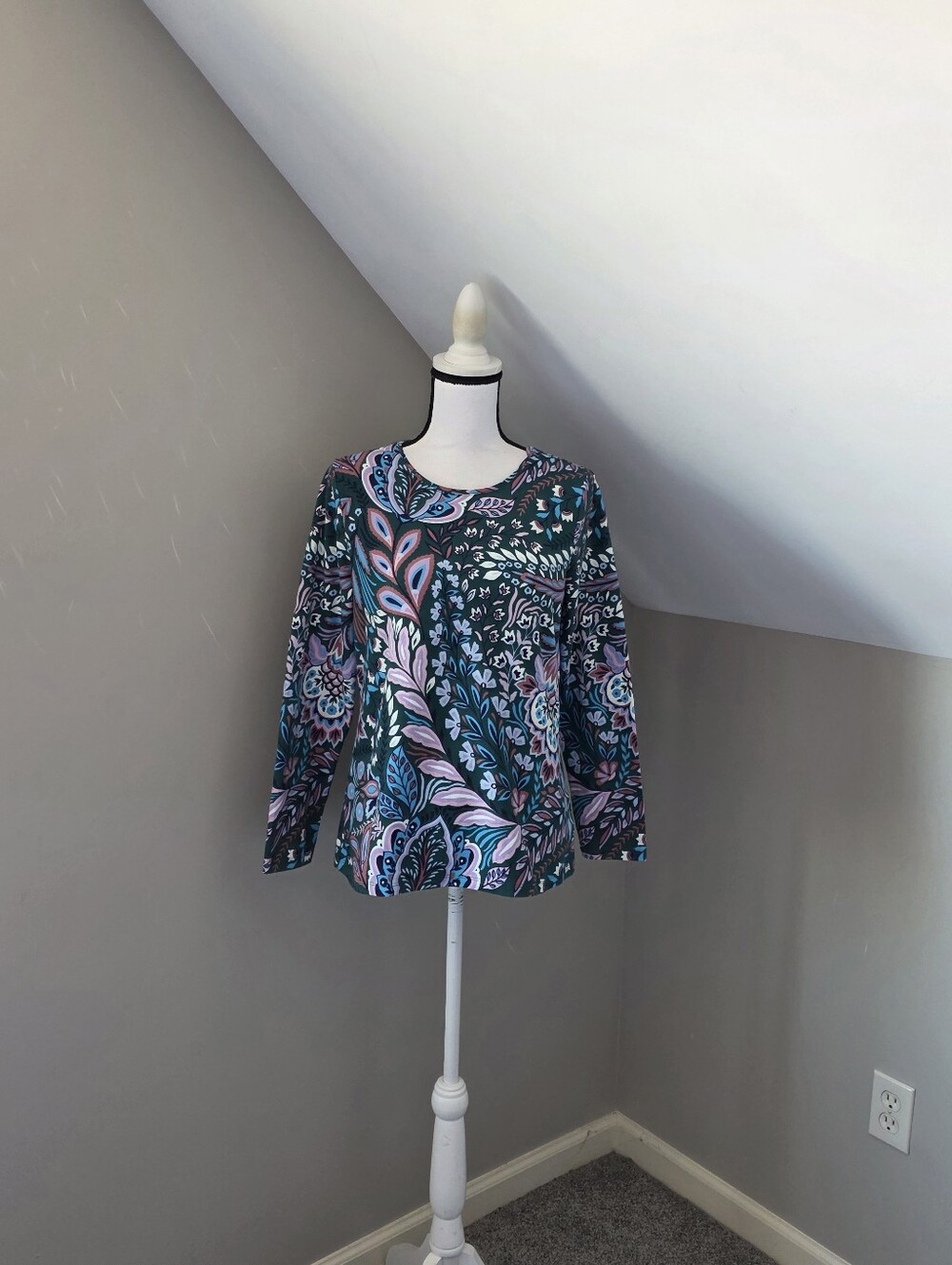 Talbots The Talbots Tee Petite Floral Top
